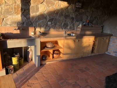 Outdoor Covered Kitchen